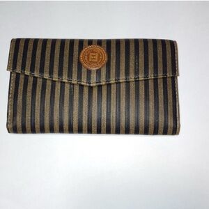 Fendi Vintage Stripe Wallet